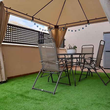 Gran Terraza Con Piscina Appartement Sant Jaume d'Enveja Buitenkant foto